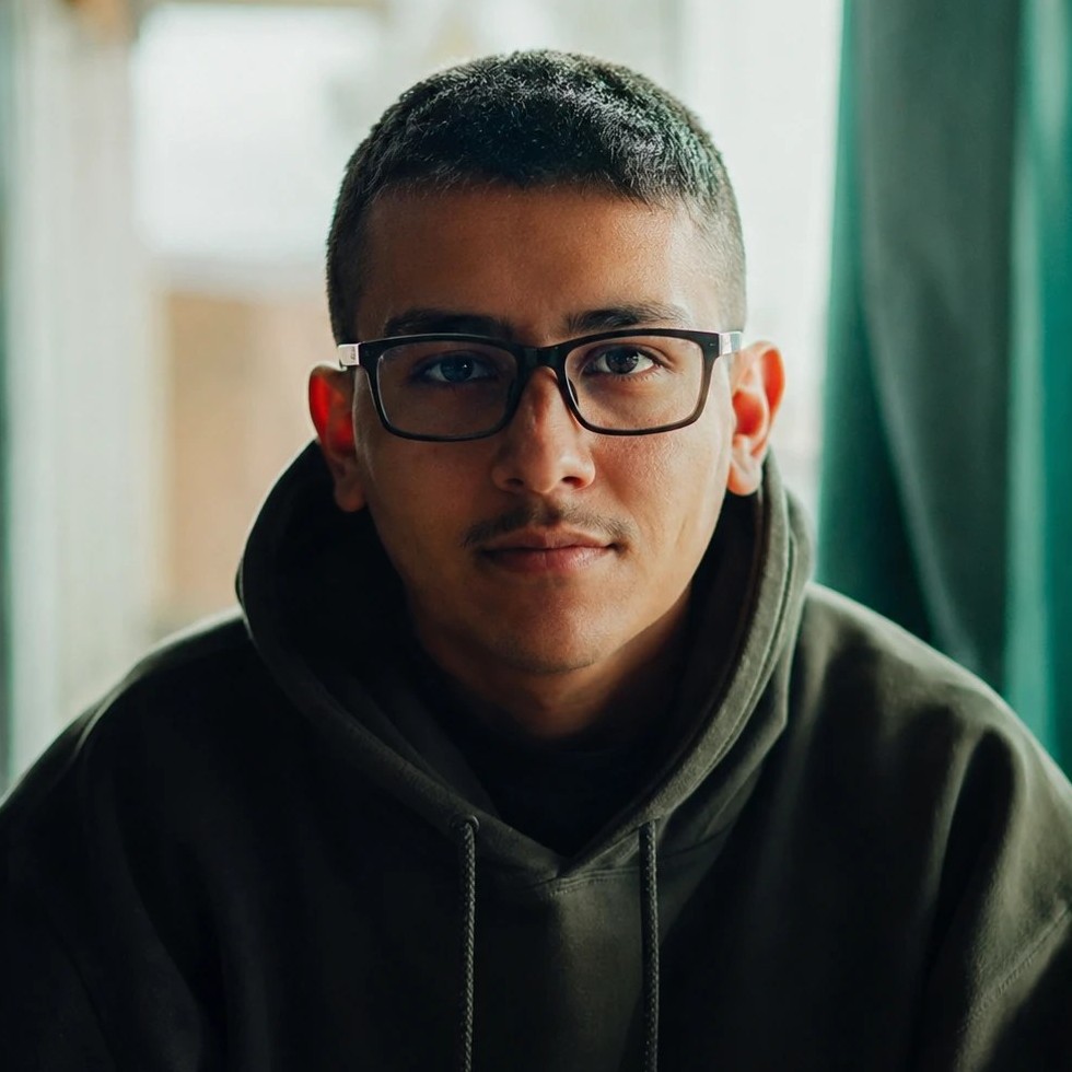 Chris — videographer and co-founder of Alpha Media