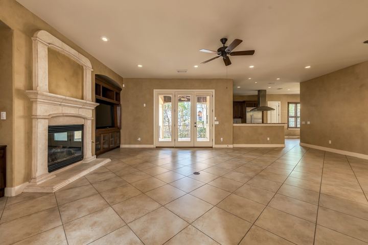 Living Room, Fireplace
