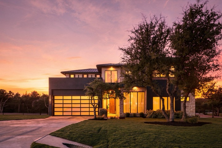 Front Exterior, Twilight