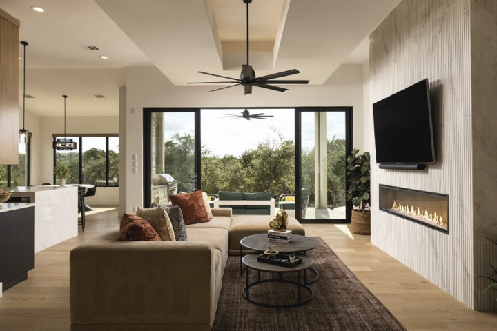 Living Room and Kitchen