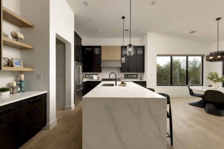 Kitchen to Dining