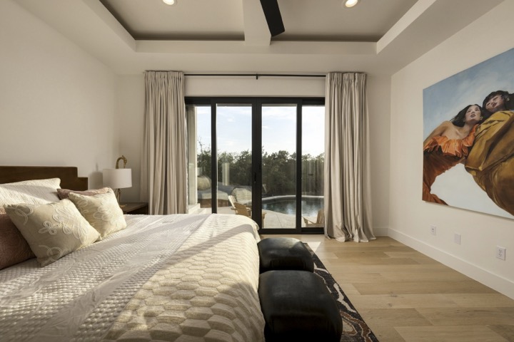 Primary Bedroom, Pool View