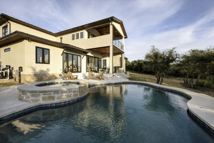 Pool and Rear Exterior